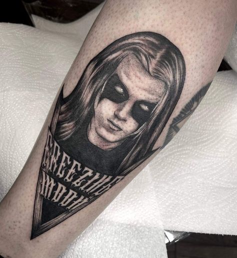 Per Yngve ohlin tattoo Per Ohlin, Mayhem Tattoo, Silly Tattoos, Pelle Ohlin, Mindless Self Indulgence, Band Stuff, 19 Days, Pretty Tattoos, Future Tattoos