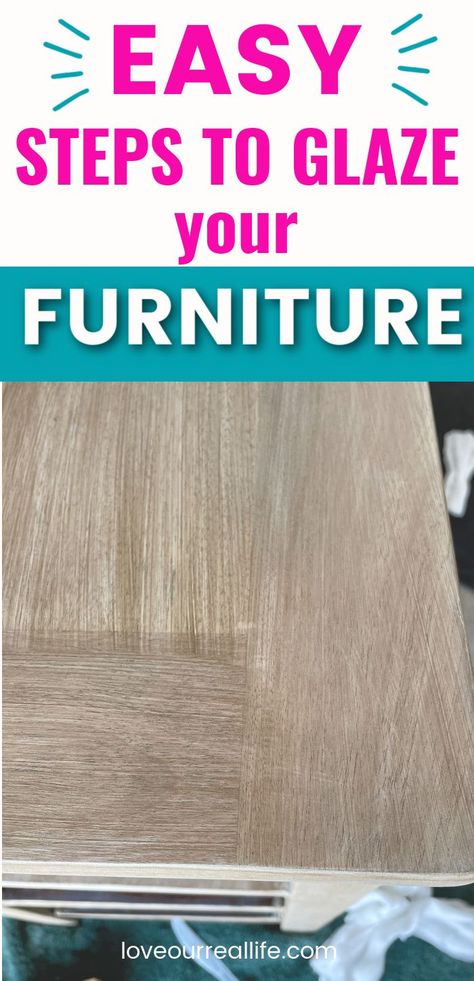 Learn to apply glaze to your wood furniture (painted or stained) to create a look of layers and depth for your furniture renovation project. Glazing Painted Furniture, Color Washed Wood, Stain Over Paint, Glazing Furniture, Chalk Paint Furniture Diy, Stripping Furniture, Stain Techniques, Staining Furniture, Painted Bedroom Furniture