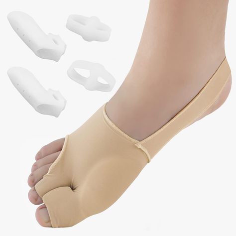 PRICES MAY VARY. Title: Huninpr Bunion Corrector & Bunion Relief Protector Sleeves Kit-3 Pack Set,Non-Surgical Hallux Valgus Correction, Big Toe Separator, Big Toe Straightener Pain Relief(beige). Product Type: Arborist Merchandising Root > Self Service > Special Features Stores > ab47f18a-1a7a-4dbe-b89a-001bfaccbe8b_0 > ab47f18a-1a7a-4dbe-b89a-001bfaccbe8b_4801 > Healthcare Toe Straightener, Gel Toe Nails, Toe Separator, Foot Pain Relief, Gel Toes, Foot Health, Slippers Cozy, Foot Pain, Self Service