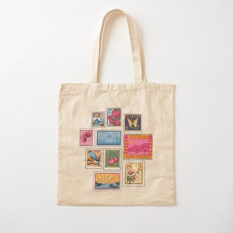 Painted Tote Bag Aesthetic, Diy Painted Tote Bag, Tote Painting Ideas, Tote Bag Painting Ideas Aesthetic, Painted Tote Bag Ideas, Tote Bag Graphic Design, Painted Totes, Paint Tote Bag, Tote Bag Painting Ideas