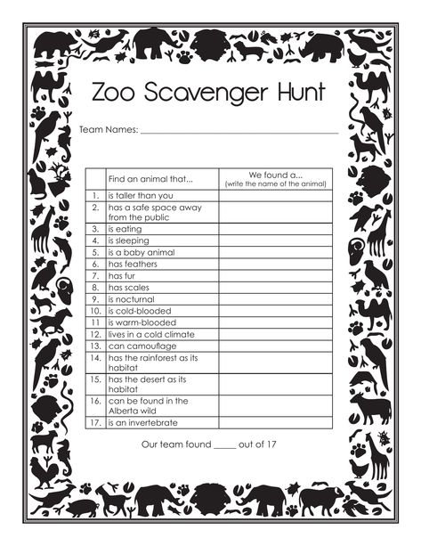 Field Trip Scavenger Hunt, Zoo Homeschool Lesson Plans, Zoo Field Trip Chaperone, Zoo Homeschool Trip, Zoo Scavenger Hunt Printable Free, Zoo Field Trip Outfit, Zoo Field Trip Activities, Zoo Scavenger Hunt Printable, Field Trip Worksheet