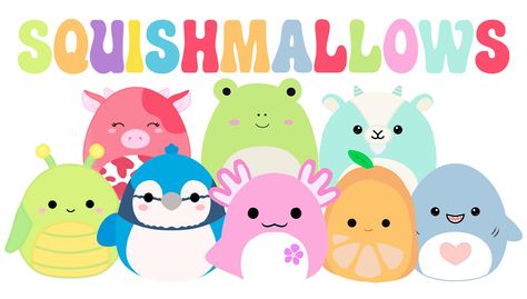 Which Squishmallow Are You? | June 2023 Kawaii, Squishmallow Cake Topper Printable, Free Squishmallow Printables, Squishmallows Quiz, Squishmallow Birthday Party Invitation, What Squishmallow Are You Quiz, Squishmallows Clipart, Bday Crafts, Squishmallows Party