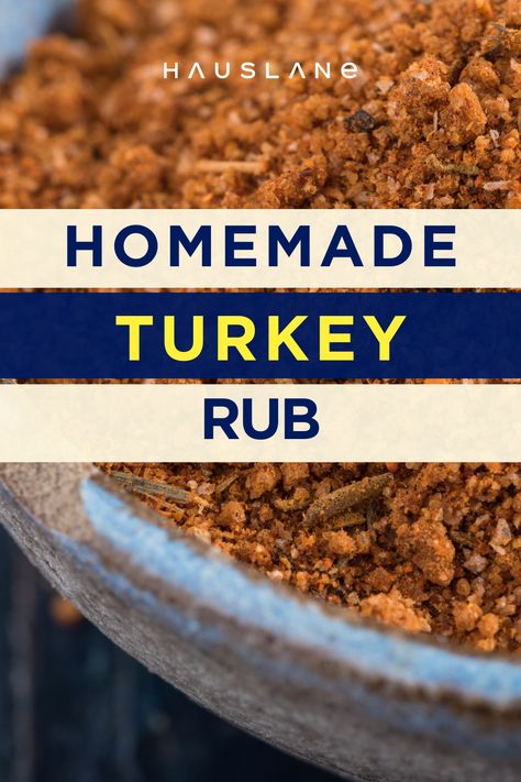 Ditch the store-bought spice this season. This homemade turkey rub recipe is simple, quick, and so good that it's sure to have your guests asking for seconds.

#holidayrecipes #thanksgivingrecipes #cooking Rubs For Turkey, Turkey Rubs Dry, Dry Turkey Rub, Turkey Seasoning Rub Thanksgiving, Turkey Seasoning Recipes, Turkey Seasoning Rub, Seasoning For Turkey, Best Turkey Rub Recipe, Dry Rub For Turkey