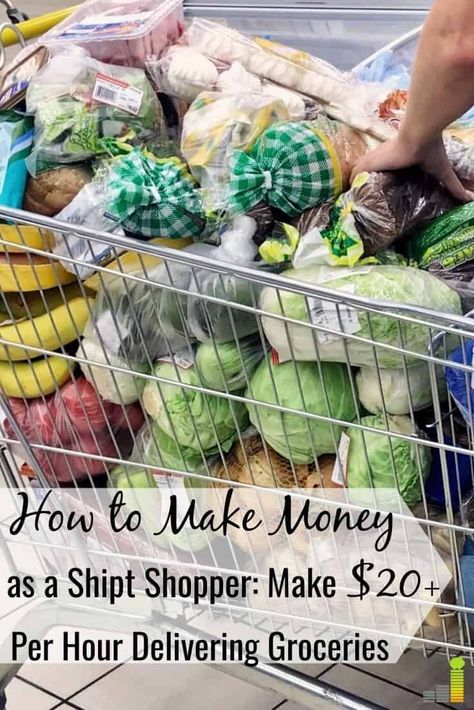 Want to become a Shipt Shopper but don’t know how? Our review shares the requirements to deliver groceries for the Shipt app and how to earn $22 per hour. Increase Income, Building Wealth, Online Jobs From Home, Delivery App, Shipt Shopper, Side Gigs, Side Money, Earn Extra Money, Frugal Living Tips