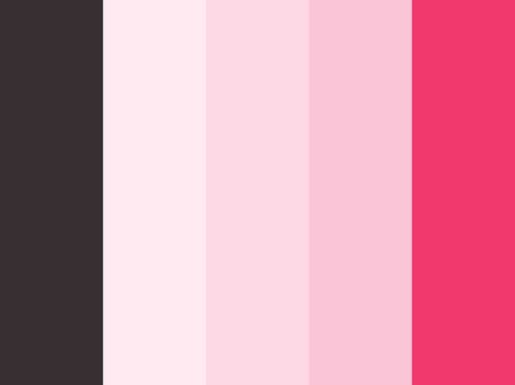 Basement Paint, Flat Color Palette, Black Color Palette, Cool Color Palette, Color Palette Challenge, Color Pallete, Pink Color Schemes, Color Schemes Colour Palettes, Pink Palette