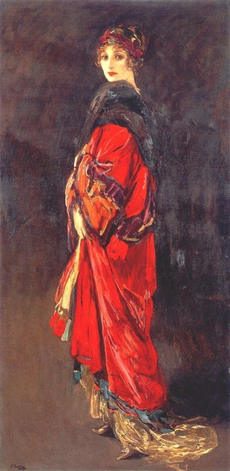 Sir John Lavery, John Lavery Painting, John Lavery, Les Nabis, Glasgow Style, Irish Painters, L'art Du Portrait, Glasgow School Of Art, Scrapbook Stuff