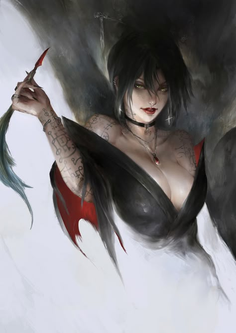 Vampire Masquerade, Female Vampire, Vampire Girls, Vampire Art, 다크 판타지, Dungeons And Dragons Characters, Fantasy Concept Art, Arte Fantasy, Aragon