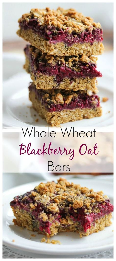 Breakfast Bar Recipe, Oatmeal Granola, Breakfast Bars Recipe, Oat Crumble, Blackberry Jam, Oat Bars, Bar Recipe, High Fiber Foods, Fiber Foods