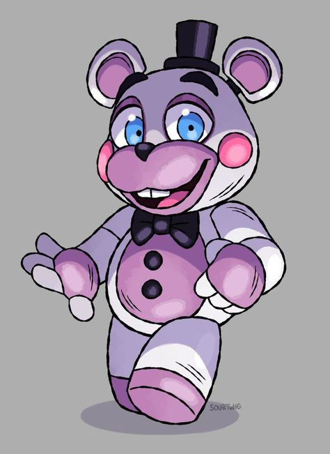 Helpy Fnaf Fanart, Helpy Fnaf, Fnaf Pizzeria, Exotic Butters, Fnaf Animatronics, Animation Student, Torino Italy, Fnaf Fanart, Fnaf Freddy