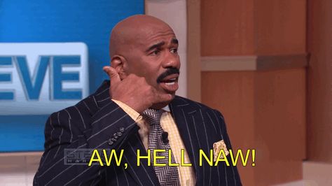 New trending GIF on Giphy. steve harvey hell no hell naw. Follow Me CooliPhone6Case on Twitter Facebook Google Instagram LinkedIn Blogger Tumblr Youtube Dating Red Flags, Oh Hell No, Sean Combs, Tell My Story, Kid Cudi, Steve Harvey, Someone Told Me, That One Friend, Red Flag