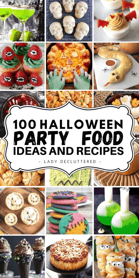 Halloween Party Finger Foods, Spooky Recipes, Halloween Party Foods, Scary Halloween Food, Halloween Finger, Halloween Finger Foods, Best Halloween Party, Halloween Party Food Ideas, Halloween Party Food