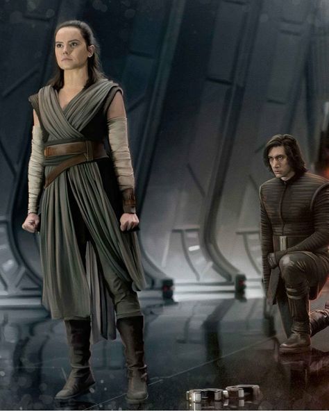 You Underestimate My Power, Rey The Last Jedi, Ray Star Wars, Powerful Couple, Rey Costume, Rey Cosplay, Cosplay Reference, Star Wars The Last Jedi, Ben Solo