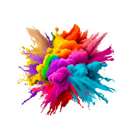 Splash Graphic Design, Happy Holi Festival, Paint Splash Background, Splash Background, Holi Festival Of Colours, Festival Of Colors, Png Images Free, Photography Movies, Color Explosion