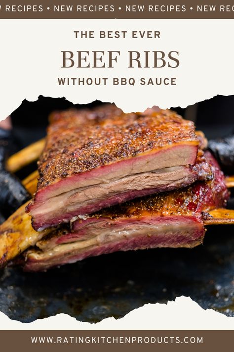 Leftover Beef Ribs, Beef Rib Dry Rub Recipe, Ribs Without Bbq Sauce, Beef Rib Recipes, Beef Ribs On The Grill, Beef Back Ribs Recipe, Ribs Dry Rub, Smoked Beef Back Ribs, Baked Beef Ribs