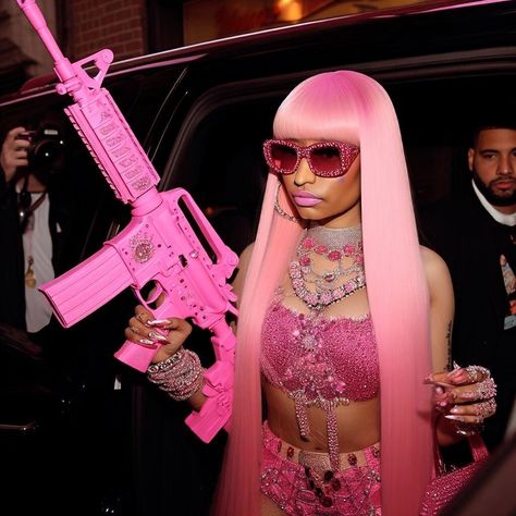 Y2k Nicki Minaj, Nicki Manij, Nicki Minaj Aesthetic, Nicki Minaj Barbie, Nicki Minaj Pictures, Cute Kiss, Pink Tumblr Aesthetic, Pink Y2k, Cute Rappers