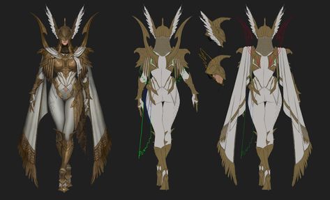 ArtStation - valkyrie_concept Valkyrie Norse, 3d Concept, Magical Creature, Body Pose Drawing, 2d Character, Game Concept Art, High Fantasy, Body Poses, Norse Mythology