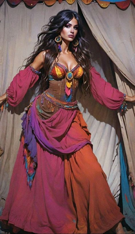 Romani Dress, Mermaid Costume Diy, Belly Dancer Costumes, Gypset Style, Fair Outfits, Fashion Mistakes, 10 Pounds, Covet Fashion, Dance Outfits