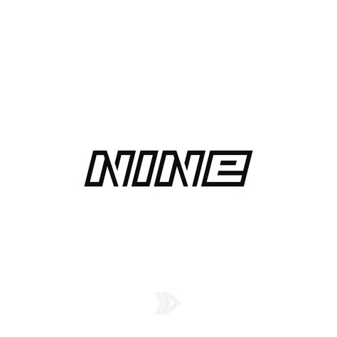 Nine — — — — — — — — — #nine #number #logo #logos #brand #branding #icon #dribbble #typography #9 #art #design #inkscape #ID09 9 Number Logo, Nine Logo Design, 99 Logo Design, Branding Icon, Korea Logo, 9 Logo, N Logo Design, Numbers Typography, Typography Logo Inspiration