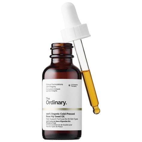 100% Organic Cold-Pressed Rose Hip Seed Oil - The Ordinary | Sephora Rose Hip Seed Oil, The Ordinary Skincare, Sugar Scrub Diy, Diy Scrub, Rosehip Seed Oil, Affordable Skin Care, Oily Skin Care, Natural Scents, Rosehip Oil