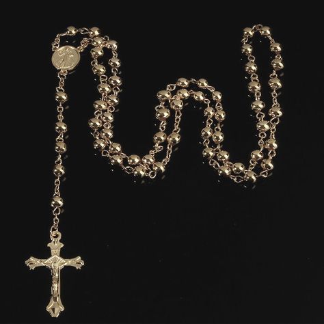 Rosary style necklace