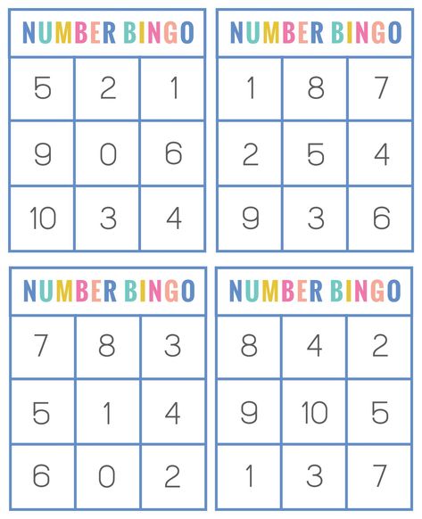 . Help your kindergarteners learn their numbers with these fun and engaging bingo cards! #kindergartenmath #mathworksheets Number Bingo Preschool 1-10, Number Bingo 1-20 Free Printable, Number Games For Preschool, 2024 Bingo, Kindergarten Mathematics, Number Bingo, Camping Bingo, Custom Bingo Cards, Bingo Books