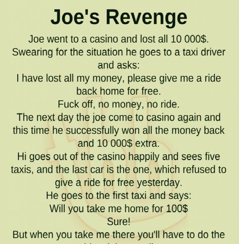 JOE’S REVENGE (FUNNY STORY) - Welland Ontario, Revenge Funny, Story Jokes, Display Cupboard, Revenge Quotes, Couples Jokes, Chirstmas Decor, Revenge Stories, One Liner Quotes