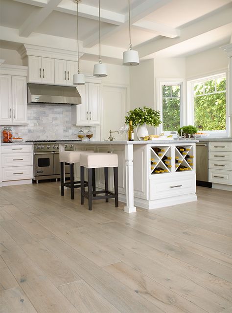 2 Tone Hardwood Flooring - Bergamo Mist French Oak Hardwood Floor Colors, French Oak Flooring, Light Hardwood, Light Hardwood Floors, Wood Floors Wide Plank, Oak Hardwood Flooring, Light Wood Floors, Wide Plank Flooring, Wooden Floors