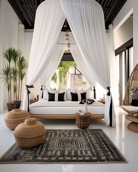 AJBrooks Property Services LLC Greece Bedroom, Dream Beds, African Room, Moroccan Desert, African Interior Design, Inspiring Homes, Condo Renovation, Moon Gate, Desert Style