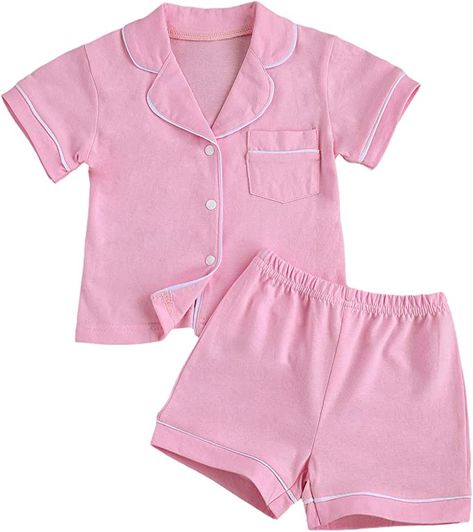 Pjs Summer, Satin Pjs, Tops And Shorts, Summer Sleepwear, Pajamas Set, Shirt And Pants, Short Sleeve Button, Silk Satin, Snug Fit