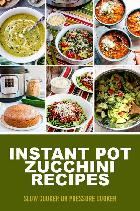 Instant Pot Zucchini Soup, Instant Pot Zucchini Recipes, Soups With Zucchini, Instant Pot Zucchini, Instapot Soup Recipes, Mushroom Zucchini Recipe, Zucchini Quiche Recipes, Zucchini Soup Recipes, Instapot Meals