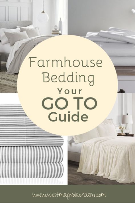 Farmhouse King Bedding Sets, Farmhouse Bed Sheets, Gray Bedding Ideas Farmhouse, Modern Farmhouse King Bedding, Farmhouse Bedding Sets Simple, Country Bedding Sets Farmhouse, White Bedding Farmhouse Bedroom, King Size Bedding Ideas Farmhouse, Modern Farmhouse Comforter Sets