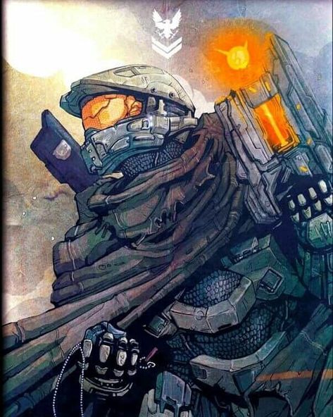 Halo #fanart Fictional Characters, Anime, Art, Master Chief, Soldier, Halo