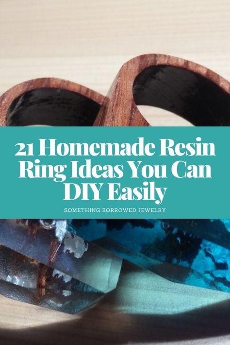 21 Homemade Resin Ring Ideas You Can DIY Easily Resin Ring Ideas, Making Resin Rings, Diy Resin Ring, Resin Ring Mold, Homemade Resin, How To Make Resin, Resin Rings, Types Of Mold, Preppy Jewelry