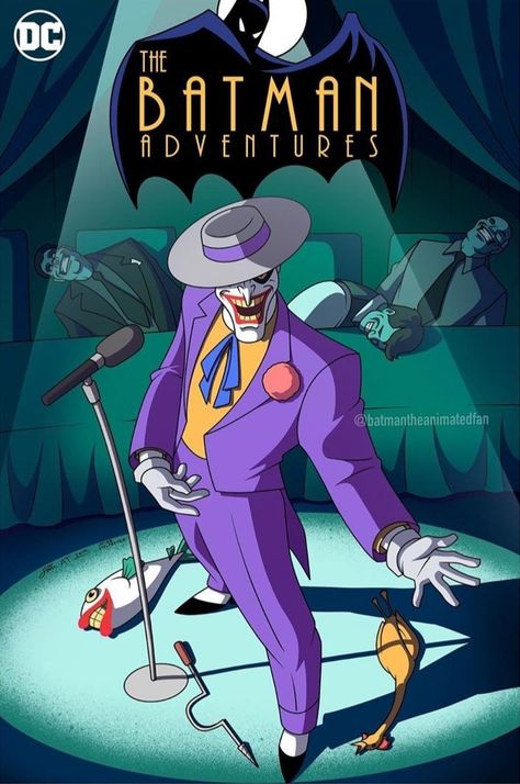 Batman Adventures Comics, The New Batman Adventures Joker, Joker Animated Series, Batman Animated Series Joker, Dc Batgirl, Batman Adventures, Batman Animated, Joker Artwork, Bob Kane