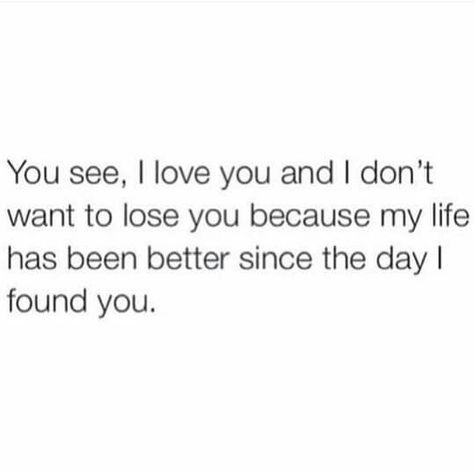 Yes I do love you. My life became wonderful when you came into my life..I only hope you will find your way back to me Losing You Quotes, Short Love Quotes, Dont Want To Lose You, Qoutes About Love, Cute Texts For Him, Simple Love Quotes, Couple Quotes, Crush Quotes, Pinterest Board