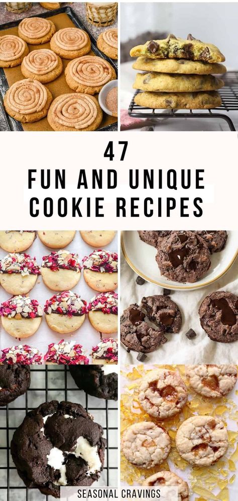 Weird Cookies Recipes, Gourmet Oreo Cookies, Crazy Cookies Ideas, Pantry Cookie Recipes, Classic Cookie Flavors, Unique Cookie Recipes Easy, Odd Cookie Recipes, Different Chocolate Chip Cookies, Interesting Cookie Flavors