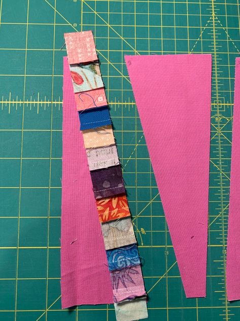 How I Make a “Tree” Quilty Block | Louisa Enright's Blog Turkey Tracks, Tree Quilt Block, Amanda Jean, Crumb Quilt, Modern Quilt Blocks, Quilt Tips, Abstract Quilt, Quilt Modernen, Scrappy Quilt Patterns