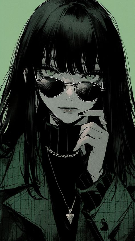 #anime #girlboss #animegirlboss #wallart Anime Cool Girlboss, Anime Lady Wallpaper, Bad Anime Girlboss, Badass Anime Girlboss, Mafia Anime Girlboss, Anime Black Girlboss, Anime Boss Woman, Black Anime Girlboss, Pfp Anime Girlboss