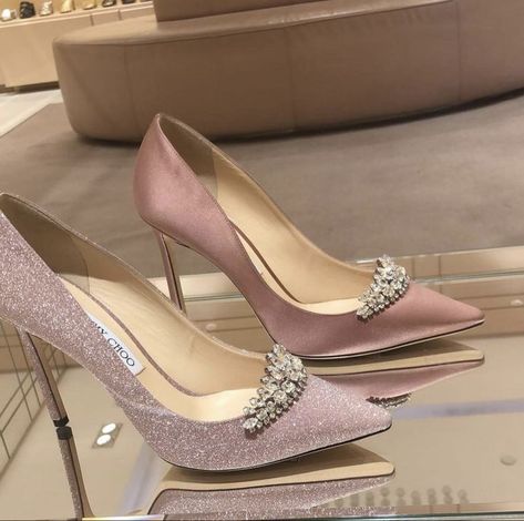 Pink Glitter Heels, Elegant Shoes Heels, Hak Tinggi, Dr Shoes, Fashion Shoes Heels, Shoes Heels Classy, Shoes Outfit Fashion, Lace Up High Heels, Wedding Shoes Heels