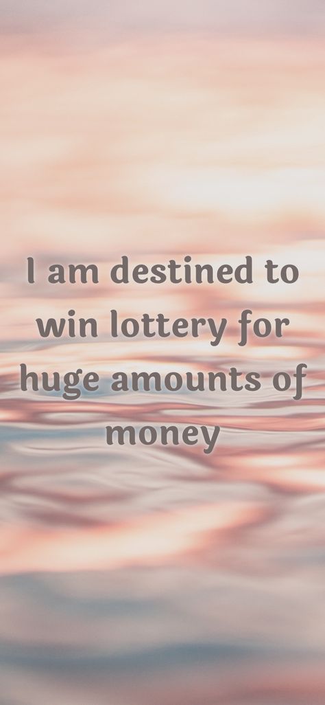 Lottery Win Manifestation, Money Affirmations Lottery Winner, Million Dollar Manifestation, Winning Lottery Vision Board, Won Lottery Aesthetic, Lottery Win Affirmations, Lottery Winning Spells, Lotto Winner Aesthetic, Lottery Ticket Winner