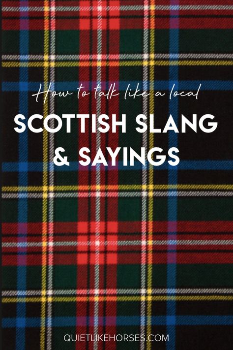 Scottish Slang, Scottish Quotes, Scottish Words, Scotland Travel Guide, Scotland Vacation, Scotland History, Scottish Ancestry, Scottish Recipes, Scotland Forever