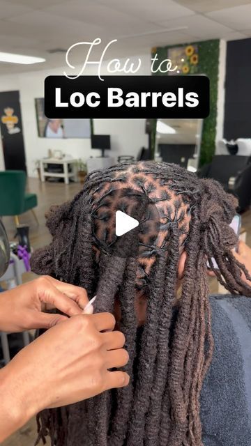 Latonya Mcfarlane on Instagram: "Taking a loc styling class can be a great investment for hair professionals who work with clients with locs. Here are some reasons why it can benefit your business and social media presence: 1. Expand your skillset: By learning new loc styles, you can offer a wider range of services to your clients. This can attract more clients who are looking for unique and creative loc hairstyles, ultimately increasing your revenue. 2. Meet client demands: Locs are becoming increasingly popular, and clients are often looking for stylists who can provide diverse and up-to-date loc styles. By taking a loc styling class, you can meet these demands and establish yourself as a go-to stylist in your area. 3. Stand out from the competition: Many hair professionals may not ha Rubber Band Loc Styles, Loc Styles For Party, Loc Long Hairstyles, Long Loc Styles For Women, Locs Hairstyles Long Hair, Professionals With Locs, Loc Ideas For Women, Barrel Bun Locs, Loc Styles Long Black Women