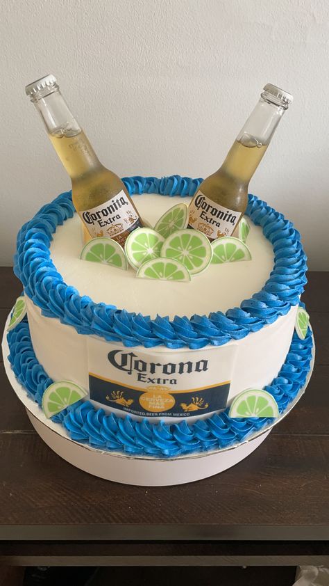 Beer Decorated Cake, Beer Cake Design For Men, Beer Shaped Cake, Happy Birthday Beer Cake, Cheers And Beers Cake, Beer Cakes, Alcohol Ideas, Diy Birthday Gifts For Dad, Birthday Beer Cake