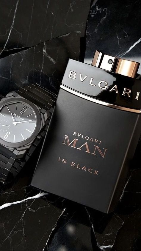 "Timeless Fragrance: Bvlgari Perfume and the Ticking Watch" Tuberose Perfume, Bvlgari Man In Black, Bvlgari Perfume, Perfume Stand, Bvlgari Man, Classic Perfumes, Tom Ford Black Orchid, Black Perfume, Perfume Bottle Design