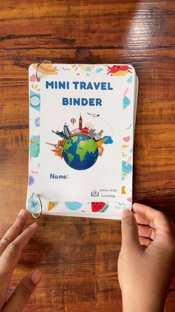 Active Kids Learning ( Busy Binder, Flashcards & Gift Hampers ) on Instagram: "Get ready for a journey like never before! Unveil the wonders packed inside our Mini Travel Binder – your passport to endless adventures!” 🚗 “Compact and easy to carry, it transforms travel time into playful exploration. Watch as your little ones dive into interactive maps, engaging games, and creative activities.” 🗺️ “No more ‘I’m bored’ moments—this little companion keeps the whole family entertained on the go. It’s the perfect blend of fun and learning for every trip!” 🛍️ “Ready to make your travels unforgettable? Tap the link to grab your Mini Travel Binder today. Adventure awaits! #minibinder #travelbinder #busybinder #minitravelbinder #flashcardsforkids #kidsgifthamper #learningfun #activekidslearning Travel Binder, Busy Binder, Mini Binder, Flashcards For Kids, I M Bored, Active Kids, Travel Time, Family Entertainment, Interactive Map