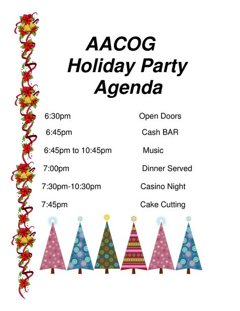 Holiday Party Agenda - How to create a Holiday Party Agenda? Download this Holiday Party Agenda template now! Christmas Party Program Flow Sample, Party Agenda Template, Party Agenda, Event Agenda, Meeting Agenda Template, Holiday Program, Agenda Organization, Christmas Program, Office Christmas Party