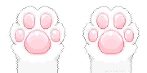 Kitty Cat Paws GIF - Find & Share on GIPHY Nails, Kawaii, Pink, Pink And White, Gif, White