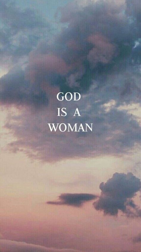 God Is A Woman, Ariana Grande Wallpaper, God Is, Ariana Grande, A Woman, Wallpapers, Quotes, Music