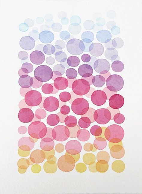 Watercolor Bubbles, Modern Wall Hanging, Painting Templates, Watercolor Projects, Abstract Watercolor Art, Abstract Watercolor Painting, 수채화 그림, Watercolor Inspiration, Watercolor Pattern