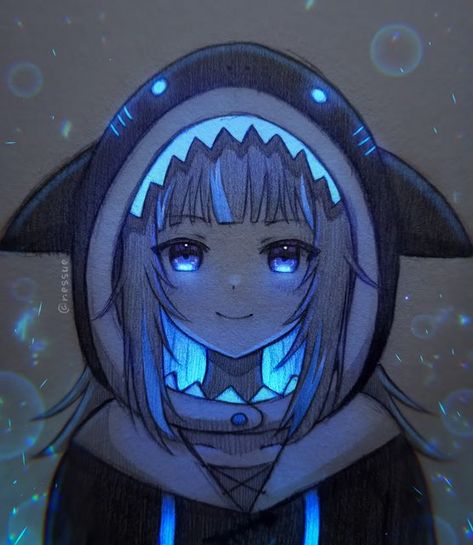 Drawing Glowing Effect, Vtuber Illustration, Art Glow, Light Anime, 3d Wallpaper Cute, Glow Art, Best Anime Drawings, Images Kawaii, Anime Drawing Books